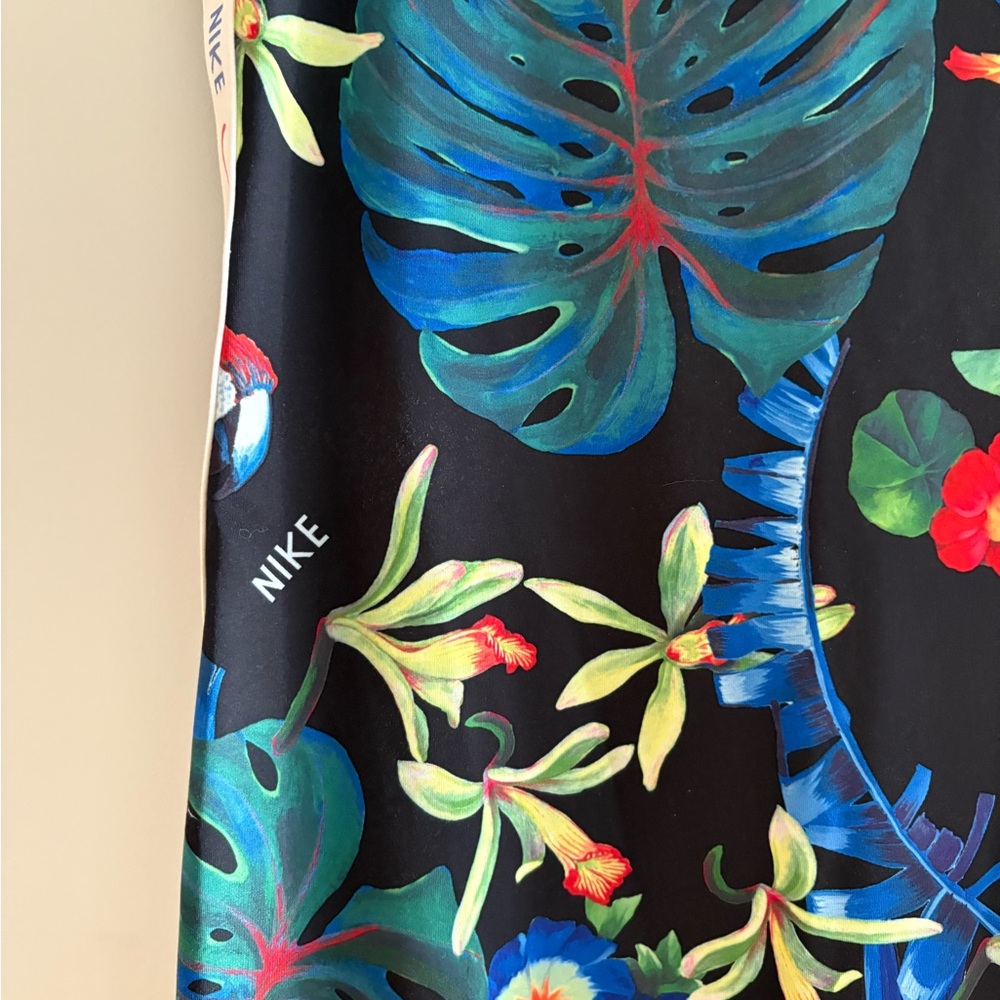 Nike Bodycon Pencil Tropical Floral Print Dress - Picture 6 of 6